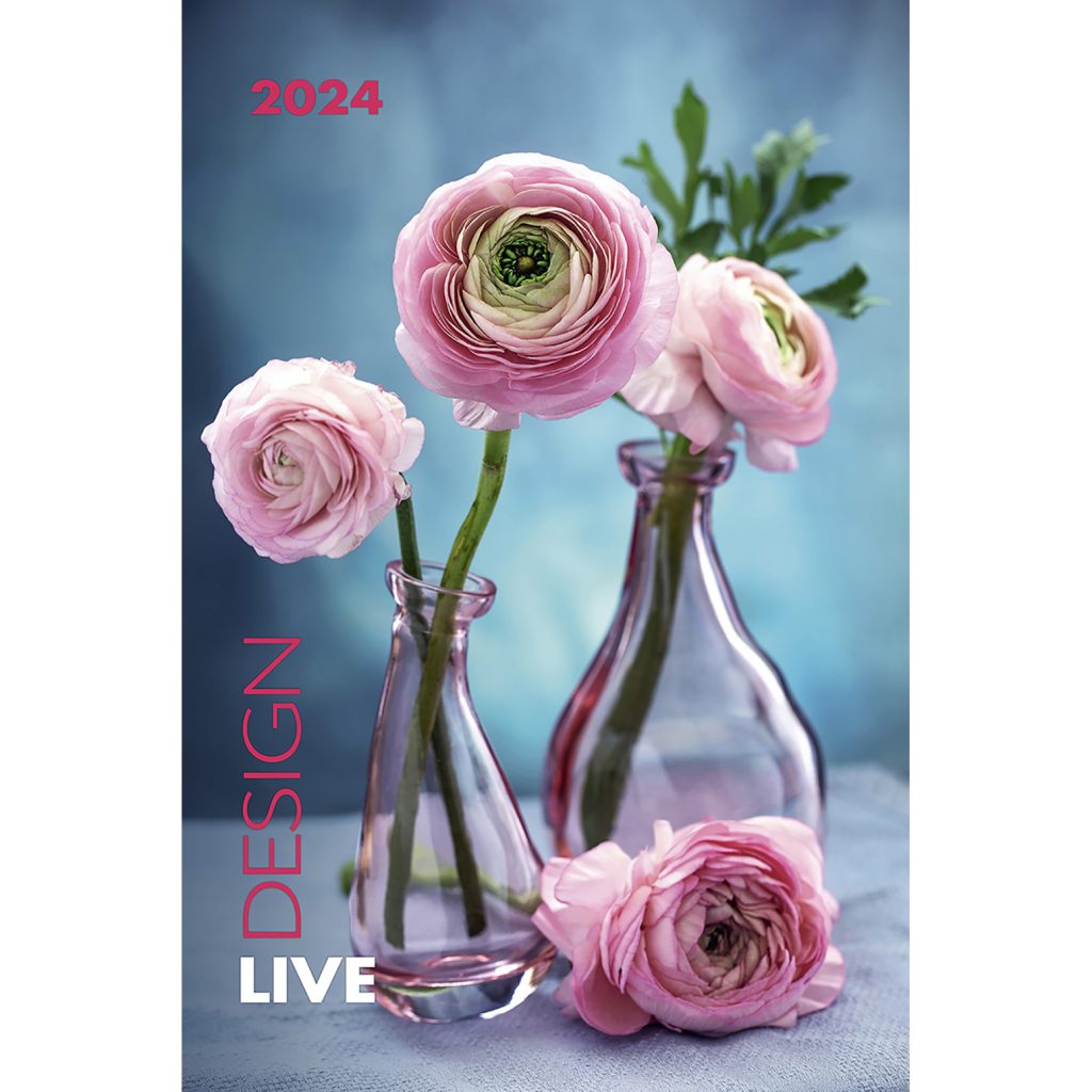 Календарь настенный 2024 Live Design (Цветочный дизайн)