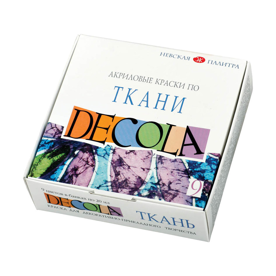 Акриловые краски по ткани 17,5мл ассорти ПОШТУЧНО