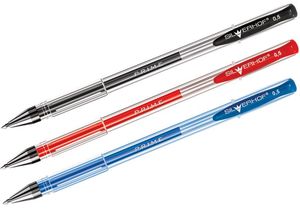 Ручка гелевая синяя Silwerhof Prime 0.5мм