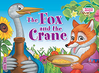 Лиса и журавль The Fox and the Grane (читаем на английском языке)