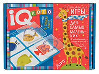 Игра Лото Для малышей. В синем море. Подбери контур (пластиковое)