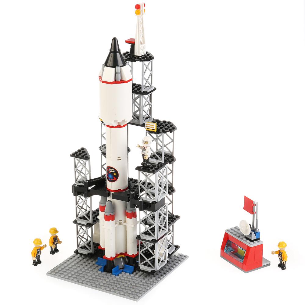 Конструктор Космодром с фигурками 309дет.
