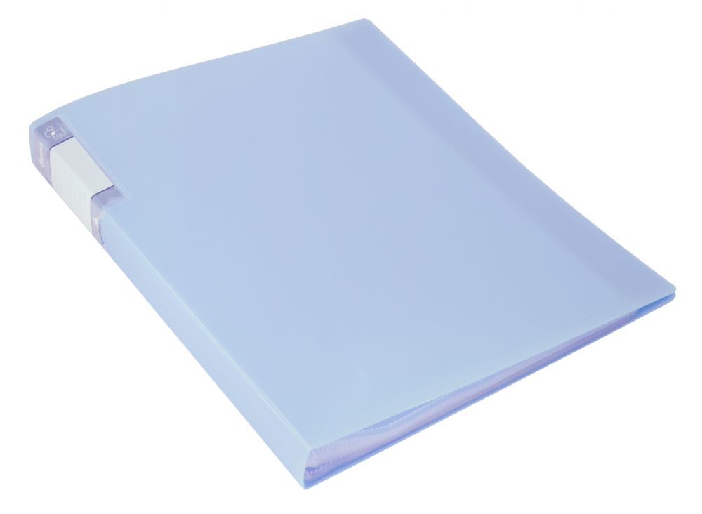 Папка-файл А4 20л Бюрократ Gams голубой топаз 0,7мм