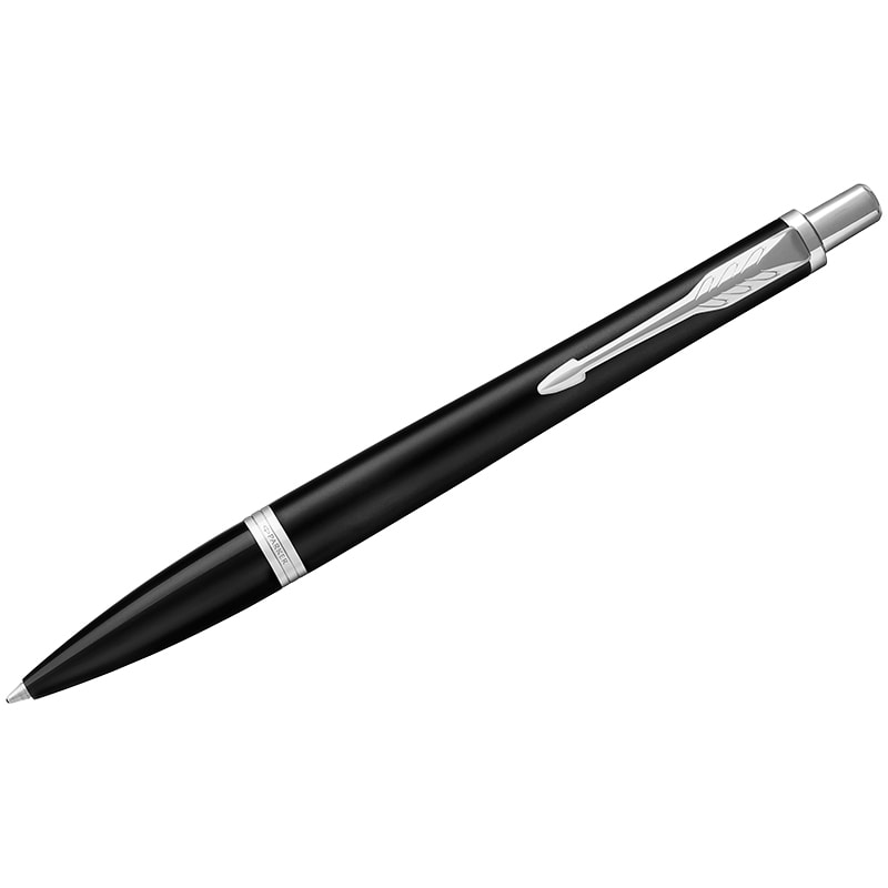 Ручка подар. Parker Urban Core Muted Black CT синяя шарик корпус черны