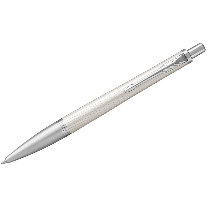 Ручка подар. Parker Urban Premium Pearl Metal CT синяя шарик автомат 1