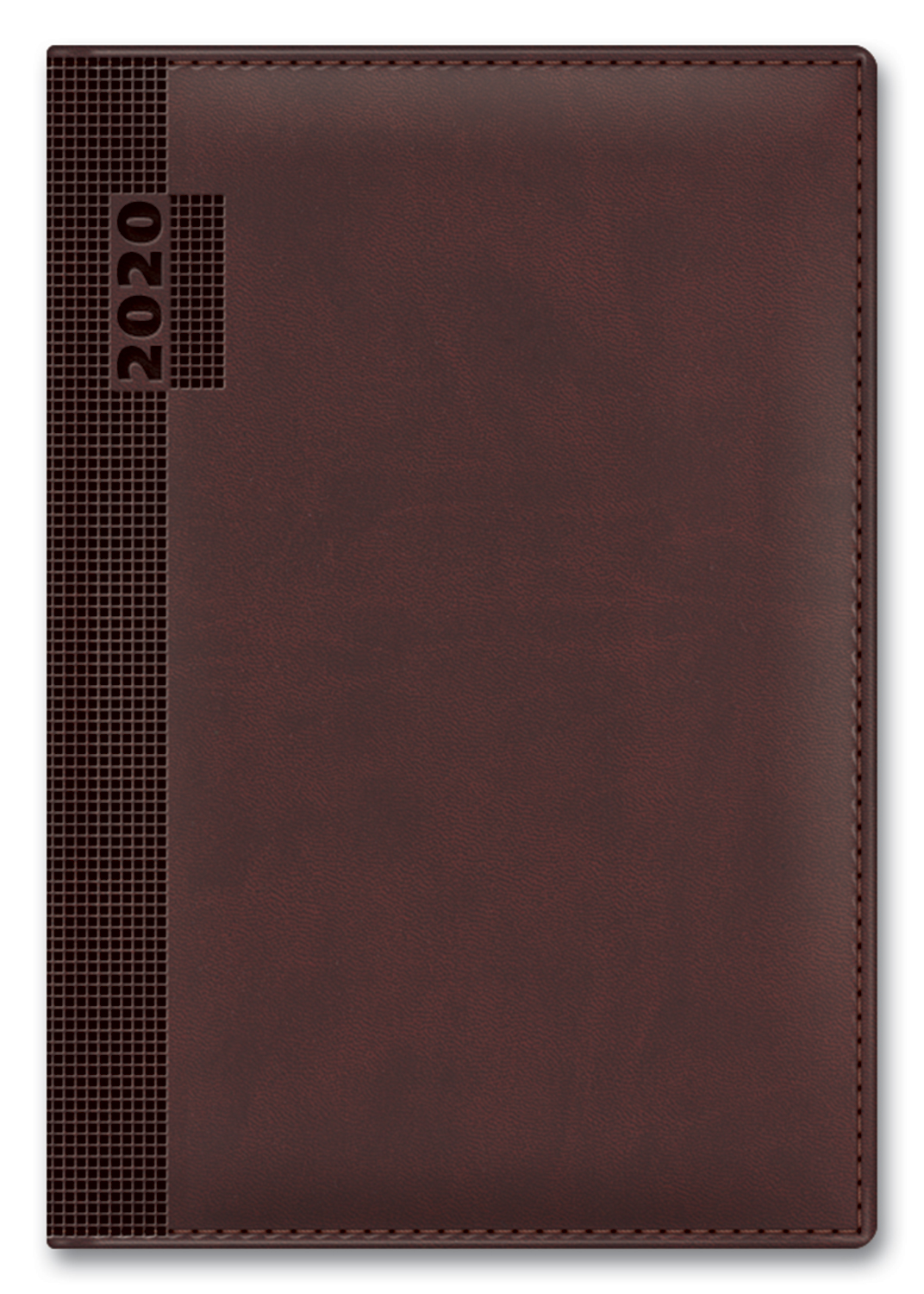 Ежедневник А5 2020г VIVELLA VELVET Коричневый
