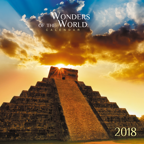 Календарь настенный 2018 КС61812 Чудеса света. Большое путешествие