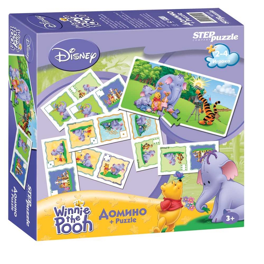 АКЦИЯ19 Домино + Puzzle Winnie the Pooh