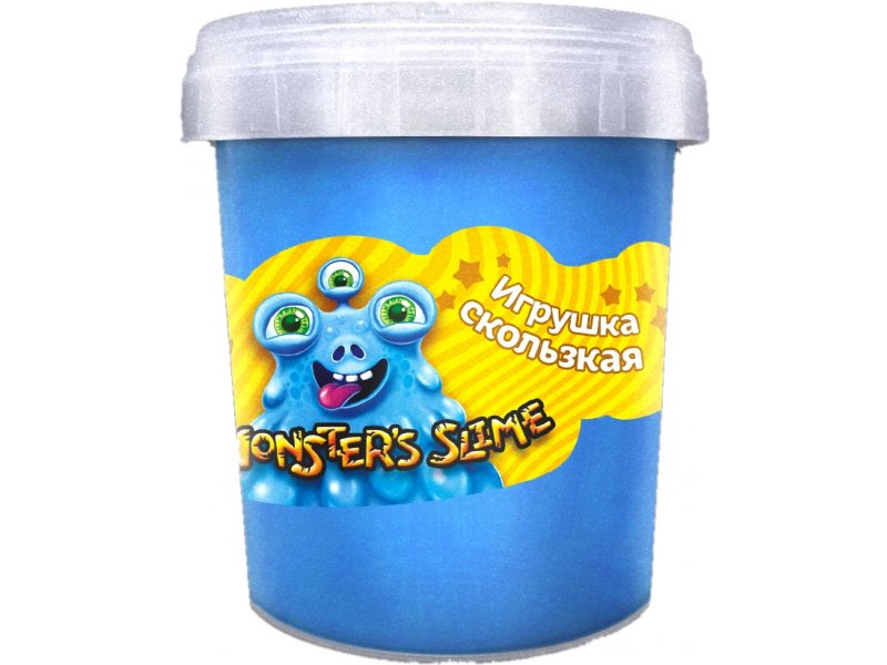 Слайм KiKi Monster's Slime ассорти 130мл