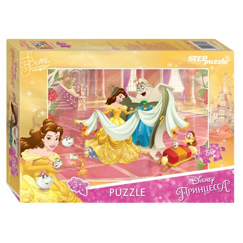 АКЦИЯ19 Пазл-планшет 48 Astrel 6163 Красавица и Чудовище