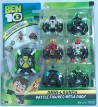 Набор Ben 10 Омнизапуск Мегапак /часы и 6 фигурок/