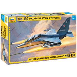 Сборная модель Российский легкий штурмовик "Як-130" 1/48