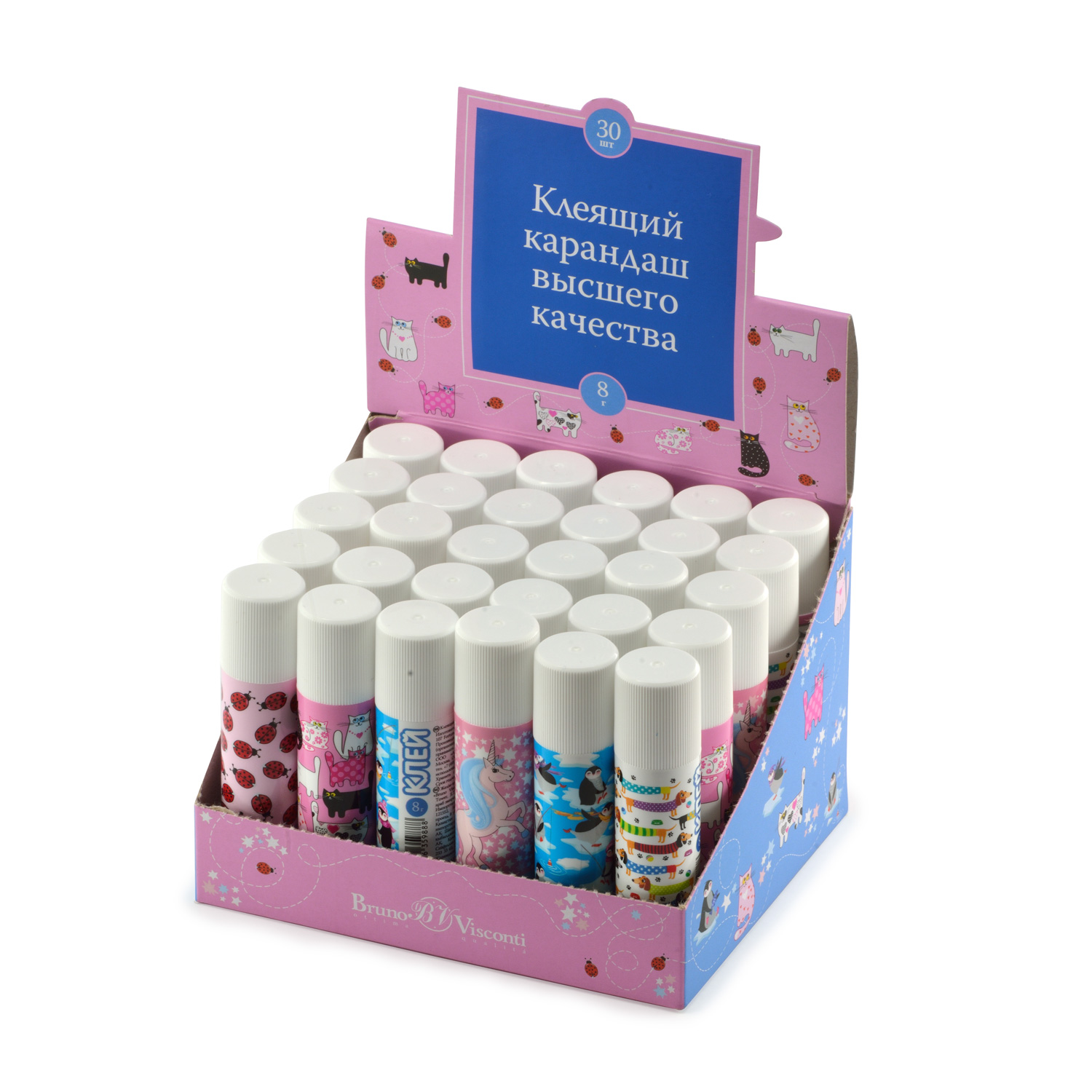 Клей-карандаш 8гр BV HappyStick