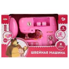 Швейная машинка Маша и Медведь на бат., свет+звук