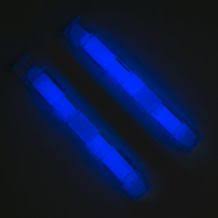 Праз Светящиеся крепления на обувь Голубые, с химическим источником света