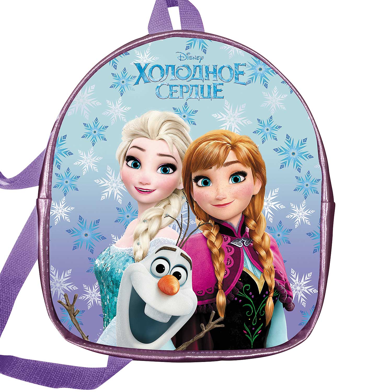 Рюкзак детский Hatber Холодное сердце DISNEY экокожа с пайетками
