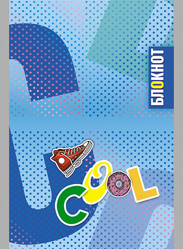Блокнот А6 32л кл Cool