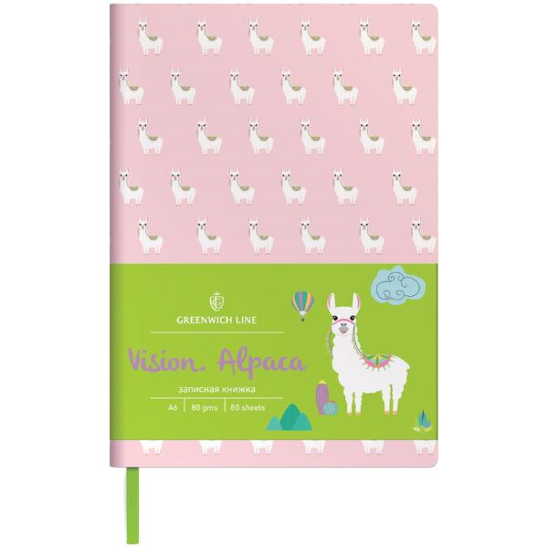 Зап. книжка А6 Greenwich Vision.Alpaca