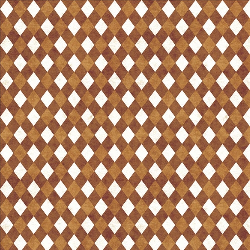 Праз Бумага упак. 70*100 в рулоне Коричневые ромбы Тоффи (672*990)