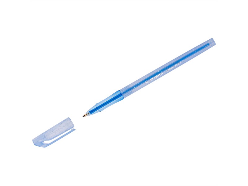 Ручка шариковая синяя Stabilo Galaxy 0,3мм