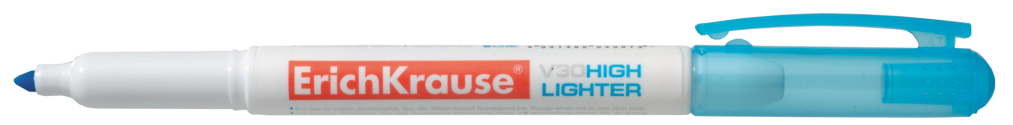 Маркер-выделитель голубой V-30