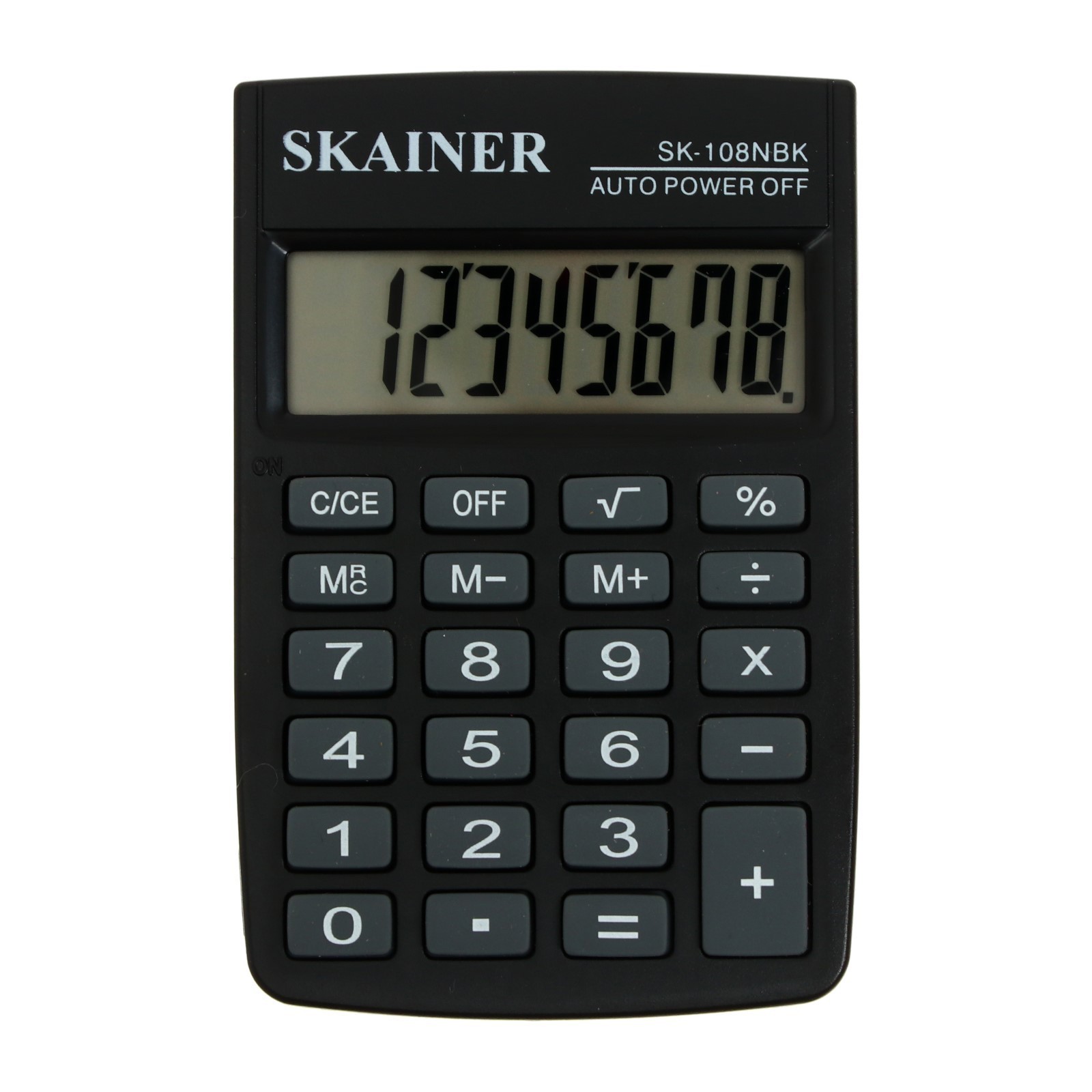 Калькулятор карманный 8 разр Skainer SK-108NBK