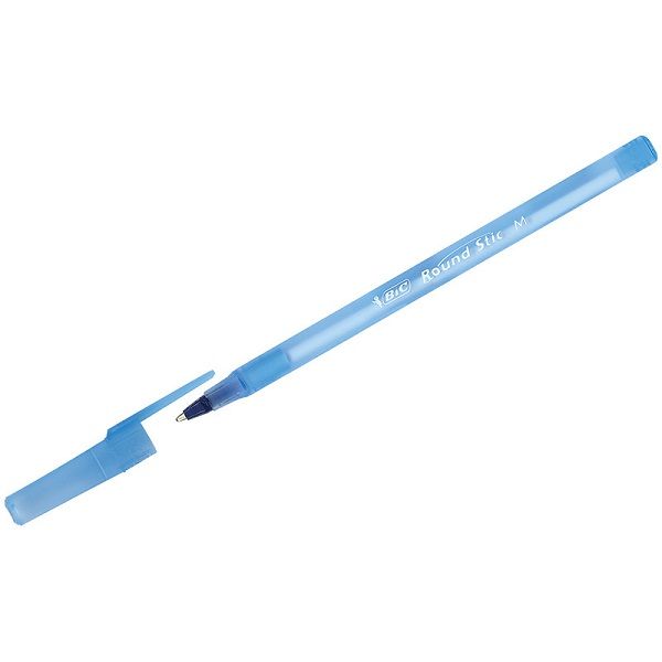 Ручка шариковая синяя Bic 1,0мм Round Stic