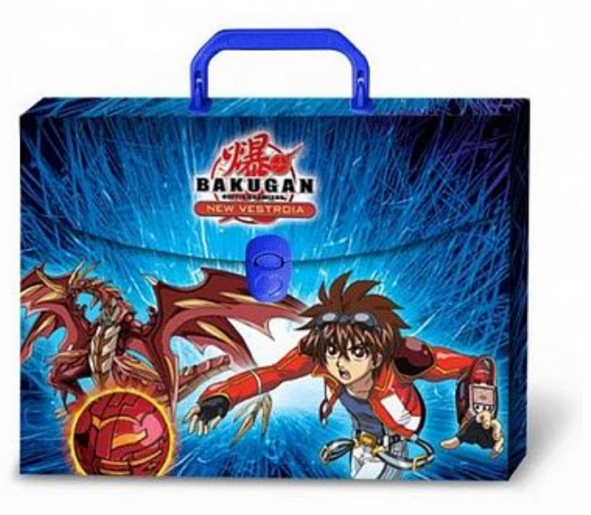 Портфель с ручкой 1отд Bakugan Бакуган