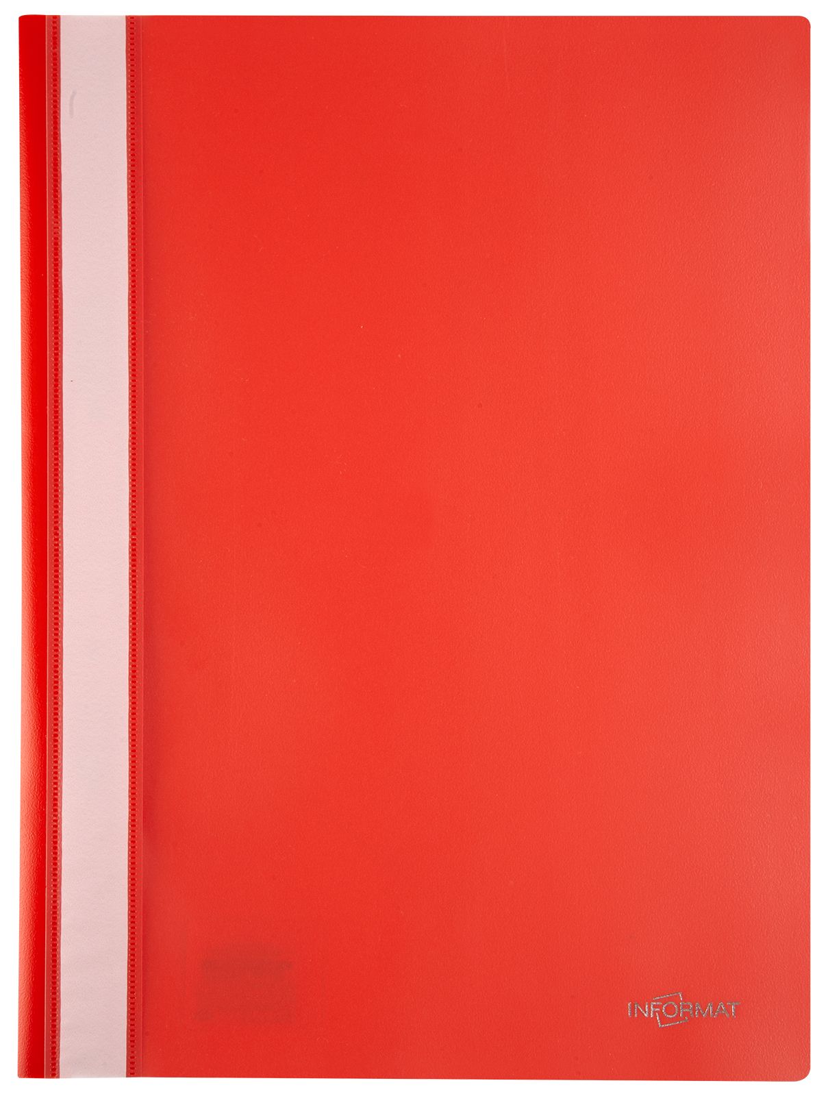 Папка-скоросшиватель inFormat красная Economy File 0.40мм