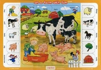 Пазл-планшет На ферме с Томом = On a farm with Tom