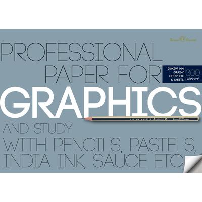 Бумага д/графики А4 10л Graphics 300гр.