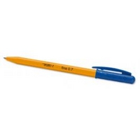 Ручка шариковая синяя Tratto 1 поворот 0.7мм