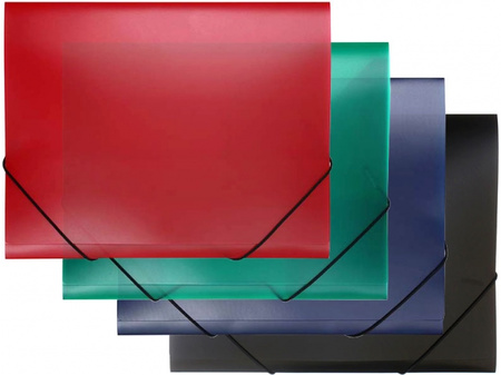 Папка на резинках А4 Регистр ассорти