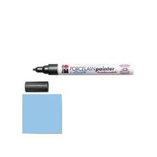 Творч Маркер по керамике Porcelain&Glas 1-2мм небесно-голубой без обжига
