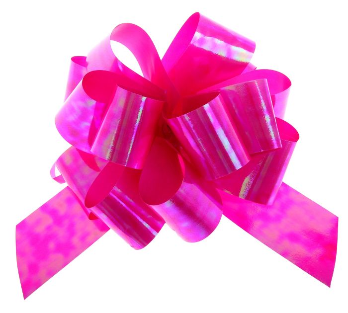 Праз Бант-шар 30мм перламутровый Розовый