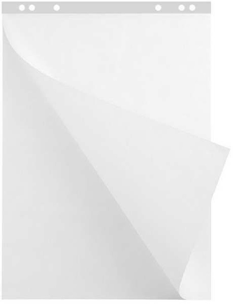 Блок бумаги для флипчарта 60*90 20л белый