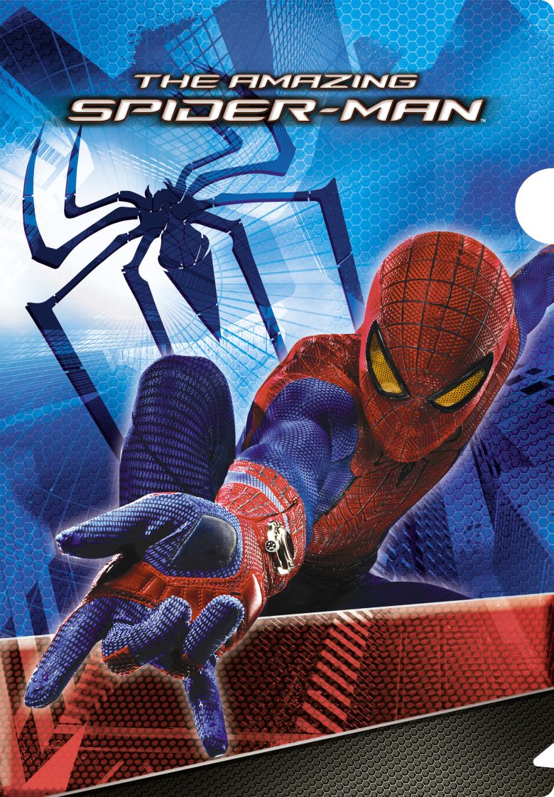 Папка-уголок 1 отд с рис Spiderman