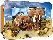 АКЦИЯ19 Творч Объемная картинка Слоны на прогулке