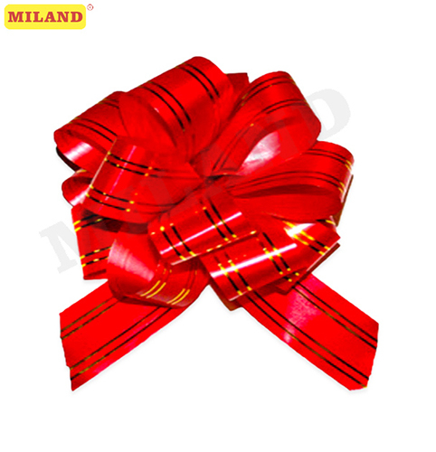Праз Бант-шар 30мм Золотое сечение красный