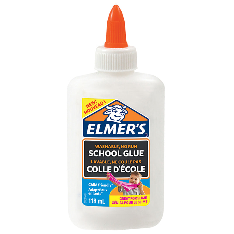 Клей д/слаймов Elmers School Glue 118мл для 1 слайма непрозрачный