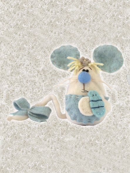 Творч Фетр Набор для создания куклы-мышонка Лино