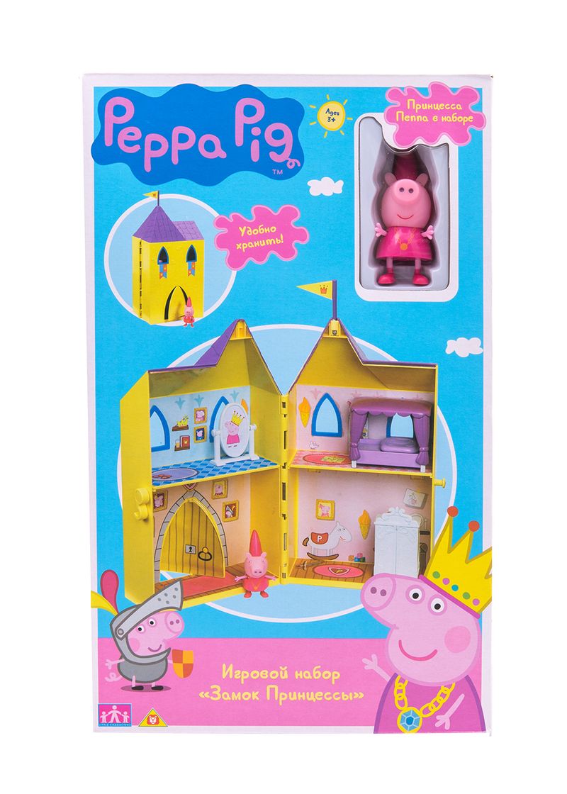 АКЦИЯ-20 Игр набор Замок принцессы Peppa Pig