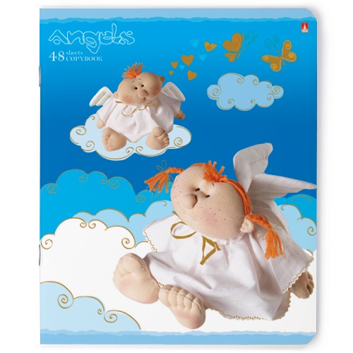 Тетрадь 48л кл Ангелы