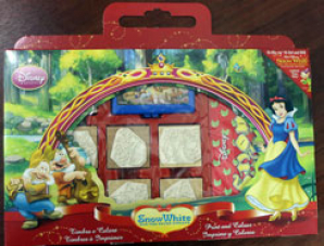 АКЦИЯ19 Творч Набор штампов в портфельчике Princess Белоснежка