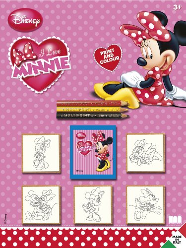 АКЦИЯ19 Творч Набор штампов Minnie 5 шт.