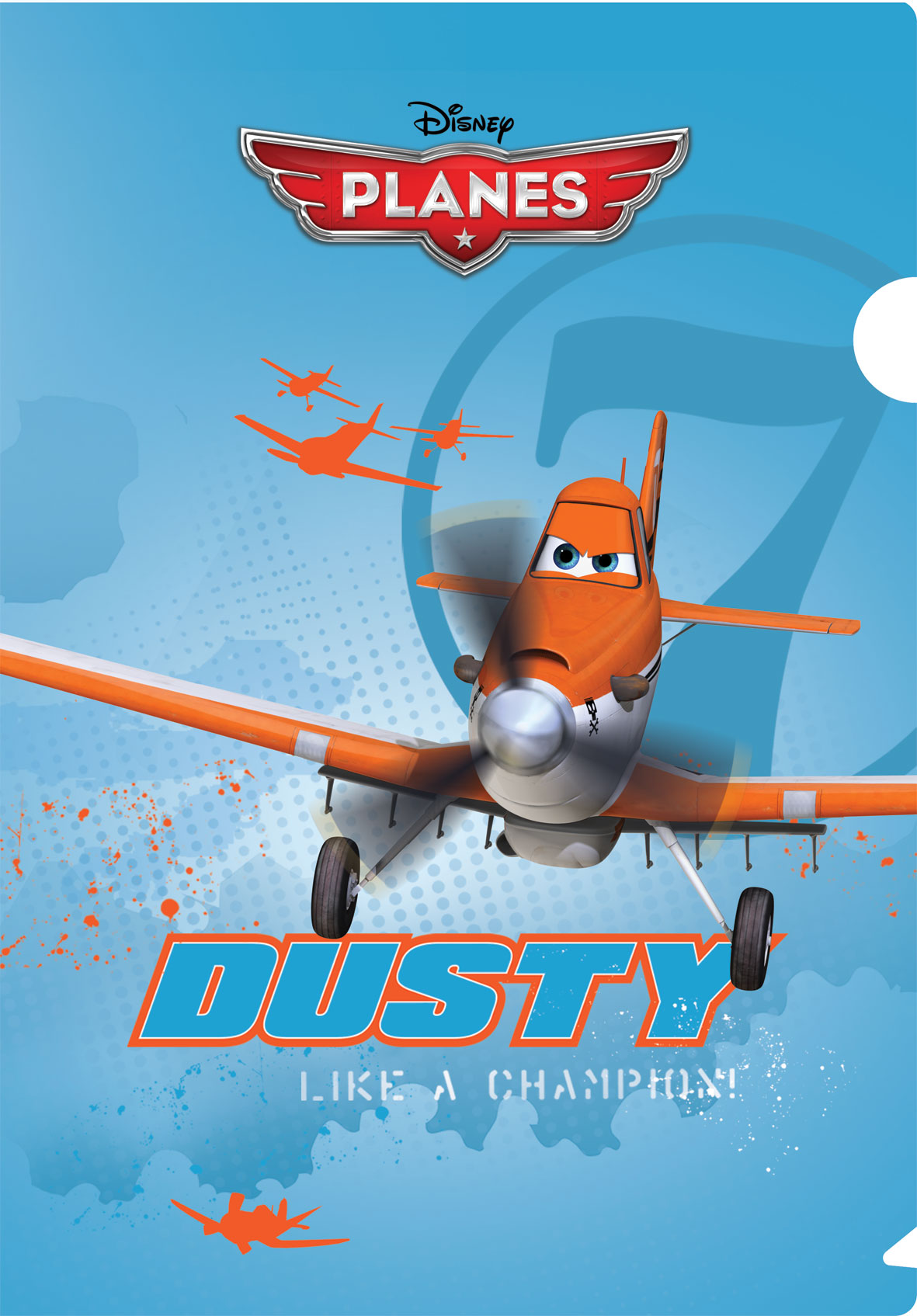 Папка-уголок 1 отд с рис Planes