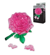 Головоломка Роза розовая 3D 44 дет.