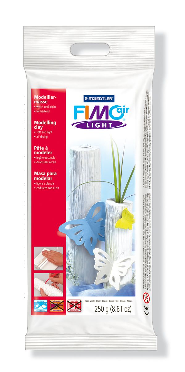 Пластик самоотвердевающий Fimo air 250гр белый
