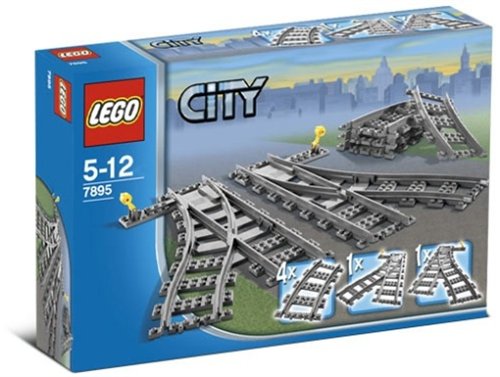 Конструктор Lego City Город Железнодорожные стрелки
