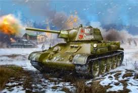 Сборная модель Советский средний танк Т-34/76, обр. 1942 г. 1/35